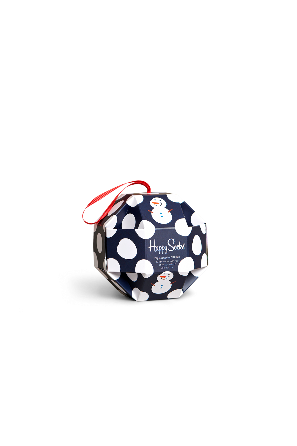 HAPPY SOCKS BIG DOT SNOWMAN GIFT BOX XBDS01-6500