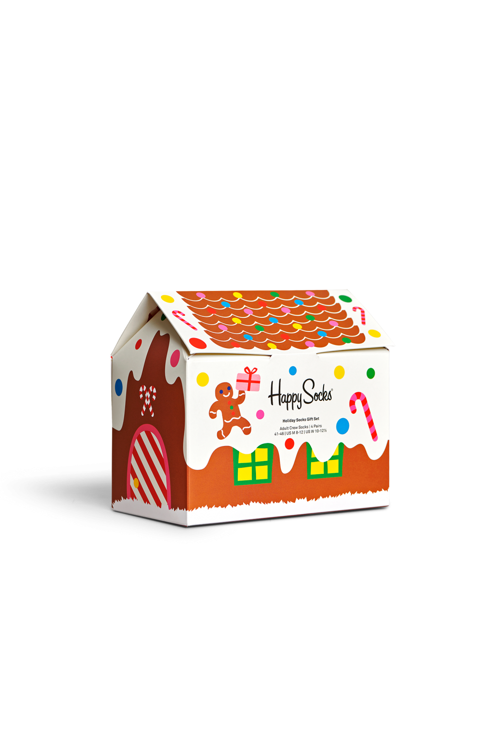 HAPPY SOCKS 4-PACK HOLIDAY TIME GIFT SET XHTG09-6300