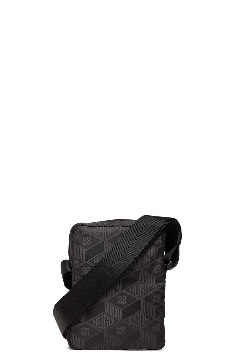 HUGO BAG WITH LOGO PRINT ETHON 2.0 BLACK 50541609-005