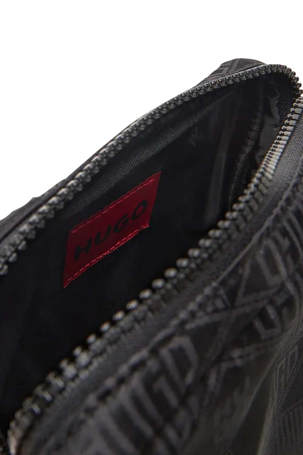 HUGO BAG WITH LOGO PRINT ETHON 2.0 BLACK 50541609-005