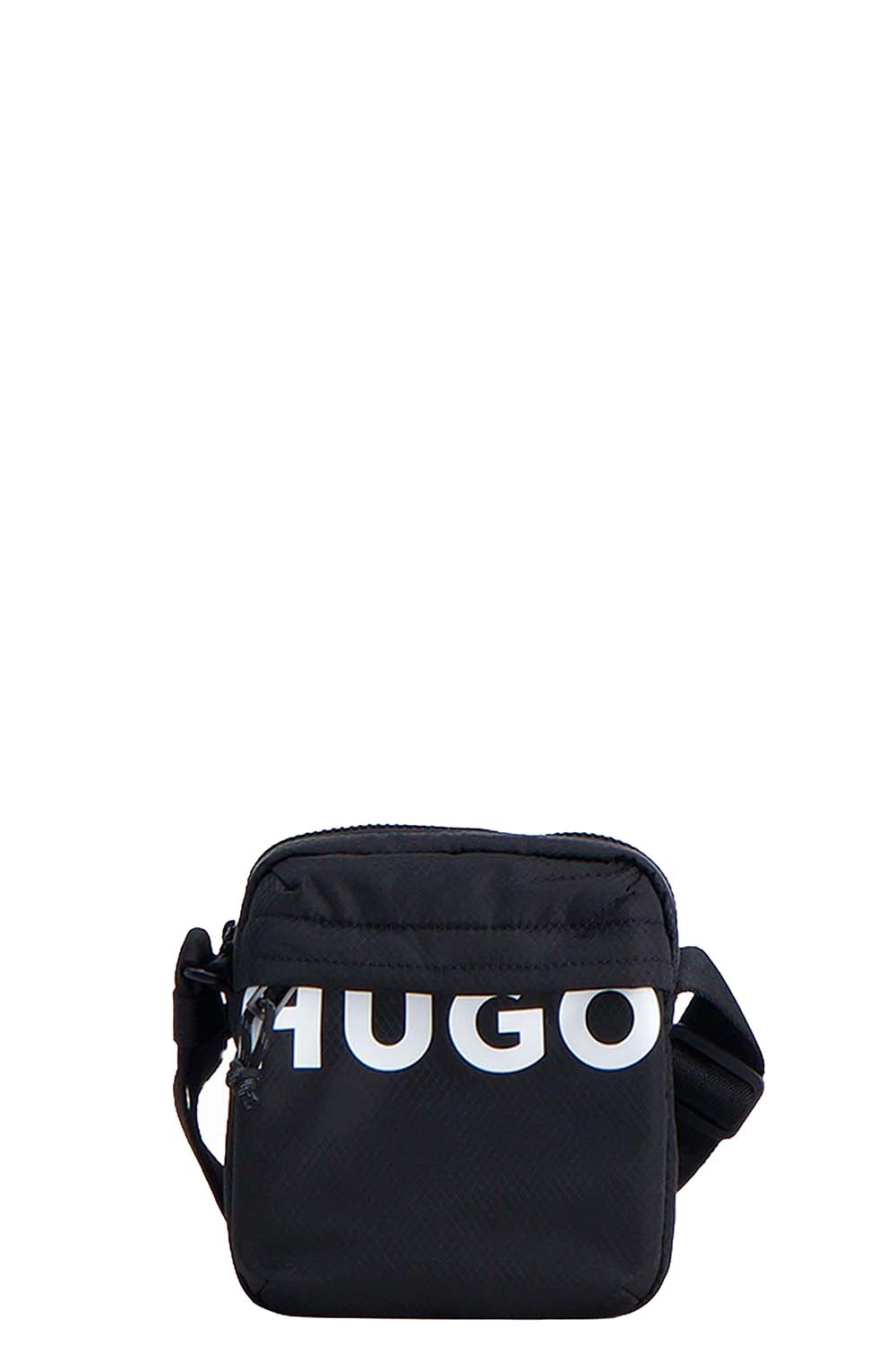 HUGO BAG WITH LOGO PRINT SHAUN NS ZIP BLACK 50541918-001