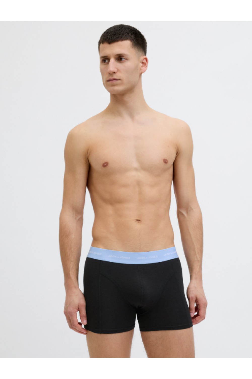 JACK & JONES TOM BAMBOO TRUNKS 3 PACK BLACK 12277176