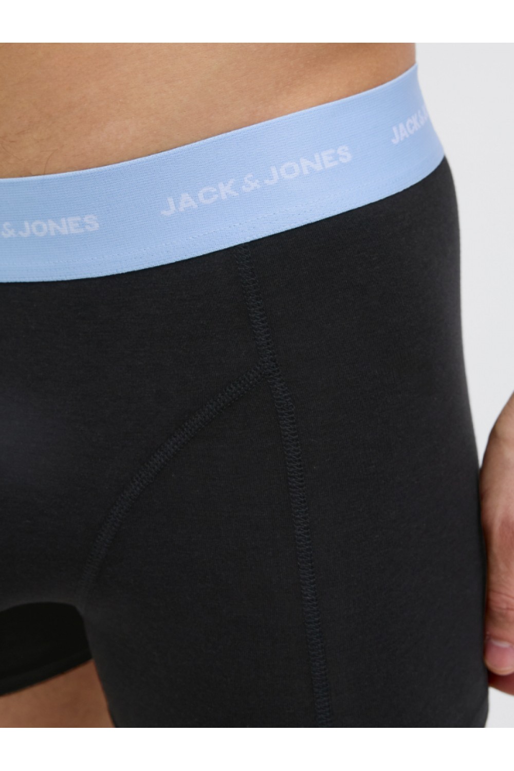 JACK & JONES TOM BAMBOO TRUNKS 3 PACK BLACK 12277176