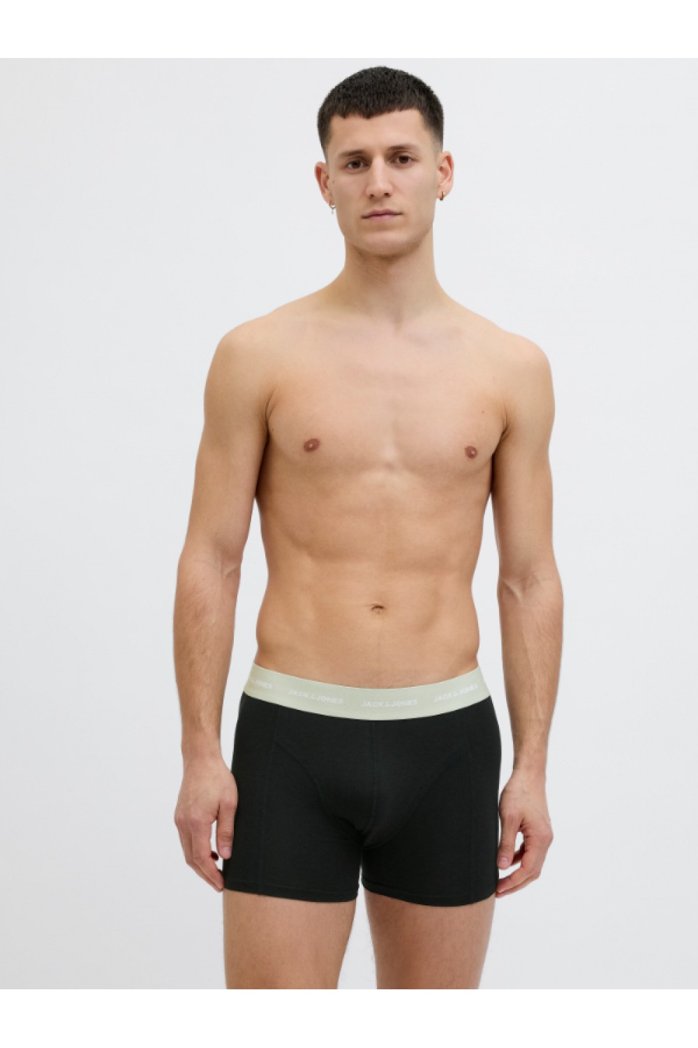 JACK & JONES TOM BAMBOO TRUNKS 3 PACK BLACK 12277176