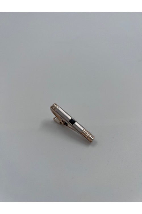 MEN TIE CLIP SILVER-BLACK-GOLD CL14