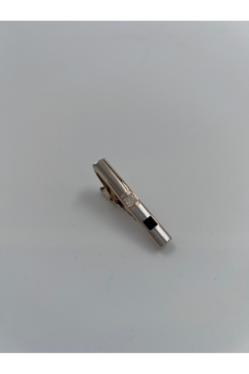 MEN TIE CLIP SILVER-BLACK-GOLD CL18