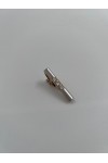 MEN TIE CLIP SILVER-GOLD CL27