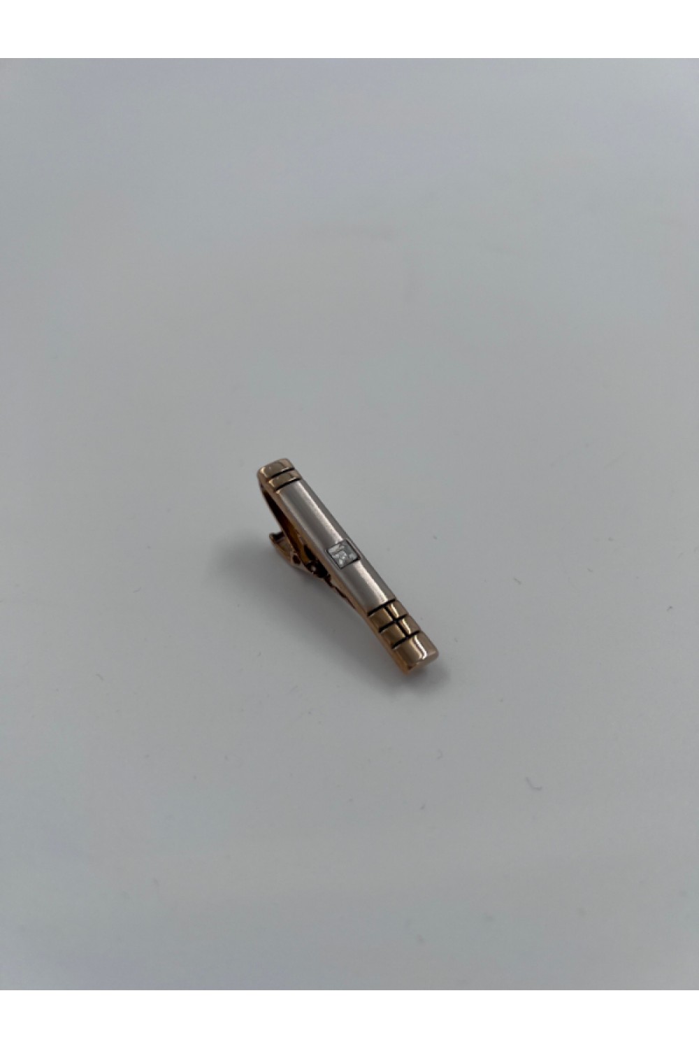 MEN TIE CLIP SILVER-BLACK-GOLD CL28