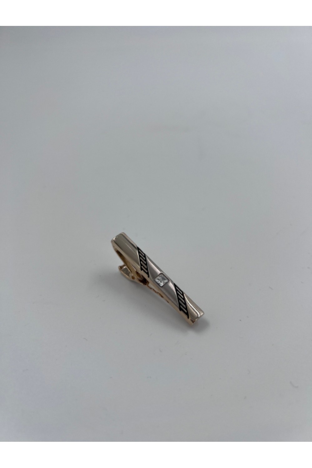 MEN TIE CLIP SILVER-BLACK-GOLD CL31