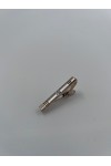 MEN TIE CLIP SILVER-BLACK-GOLD CL32
