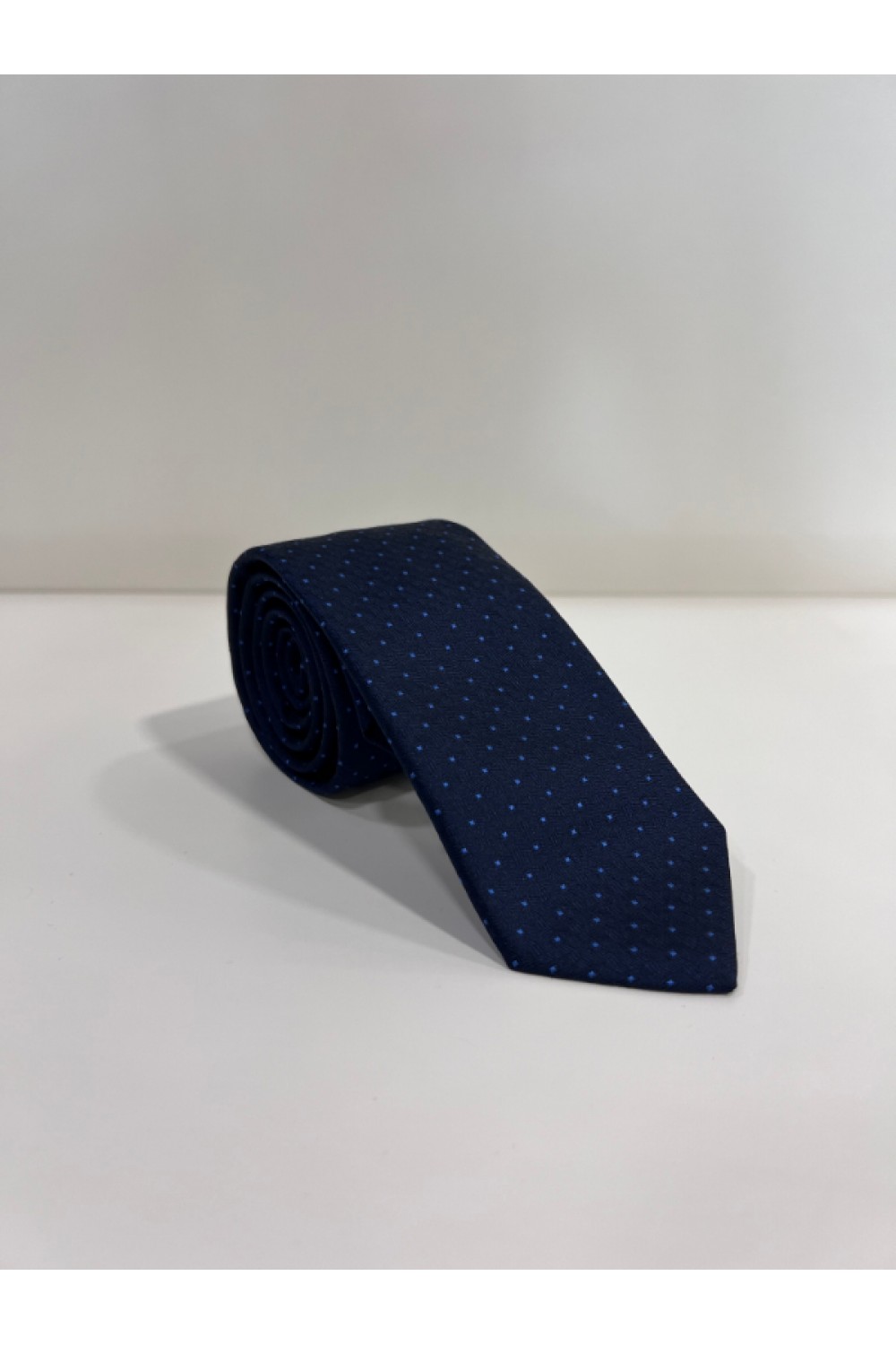 MEN TIE NAVY BLUE SP18