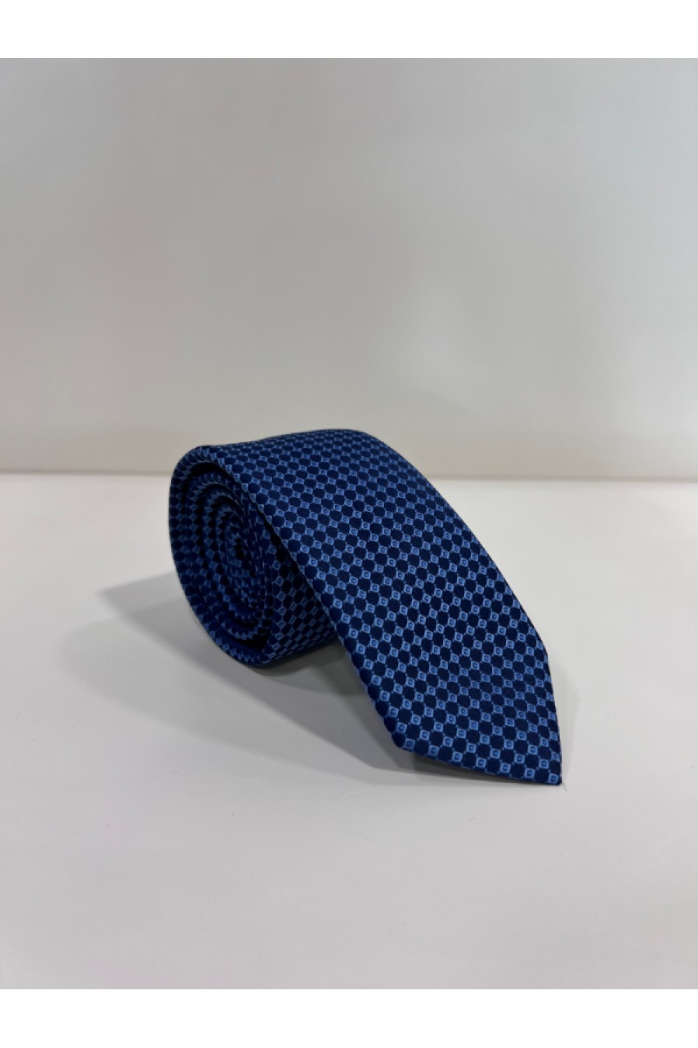 MEN TIE BLUE PRINTS SP31