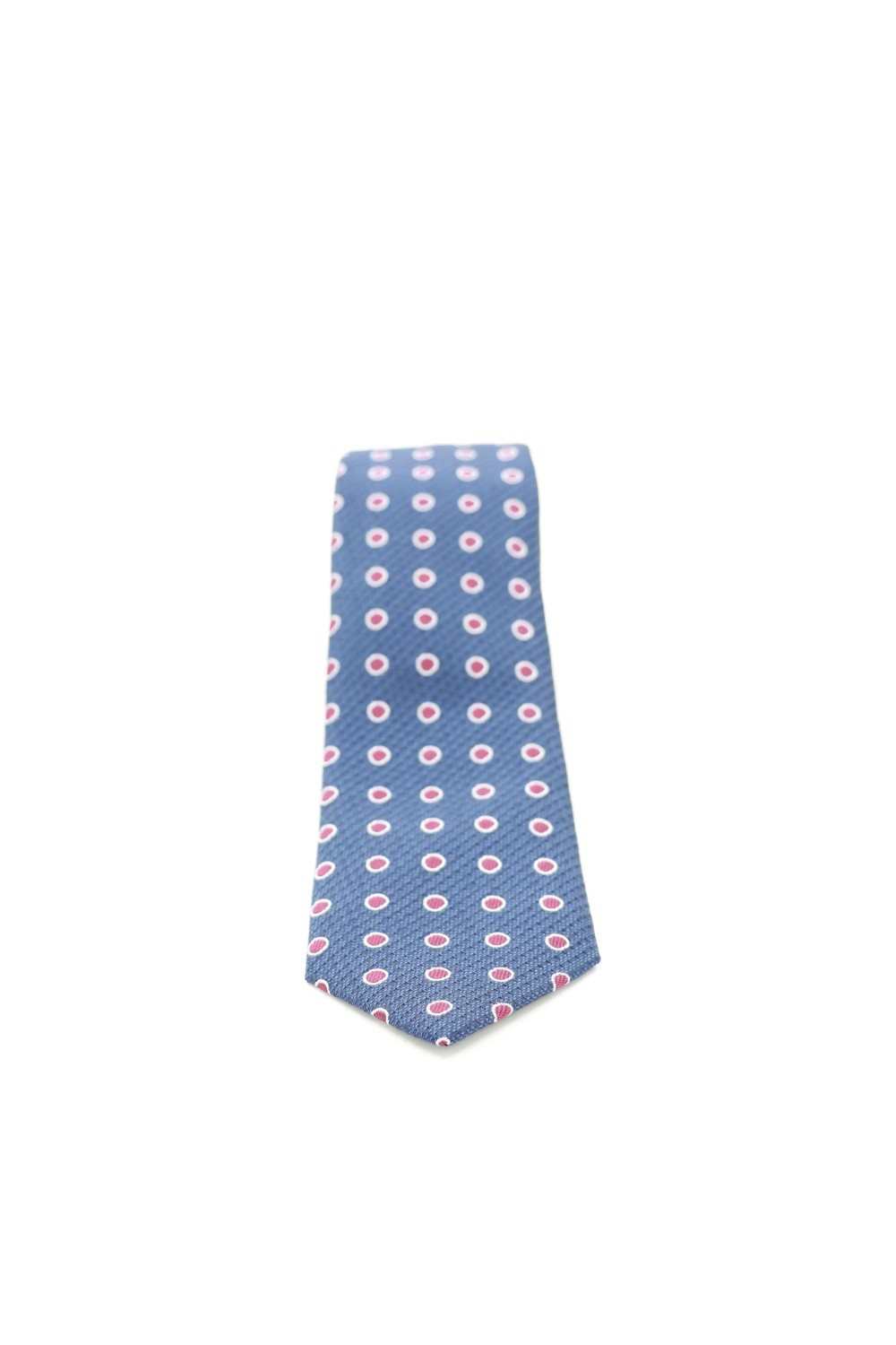 MEN TIE BLUE-RED PRINT SP02