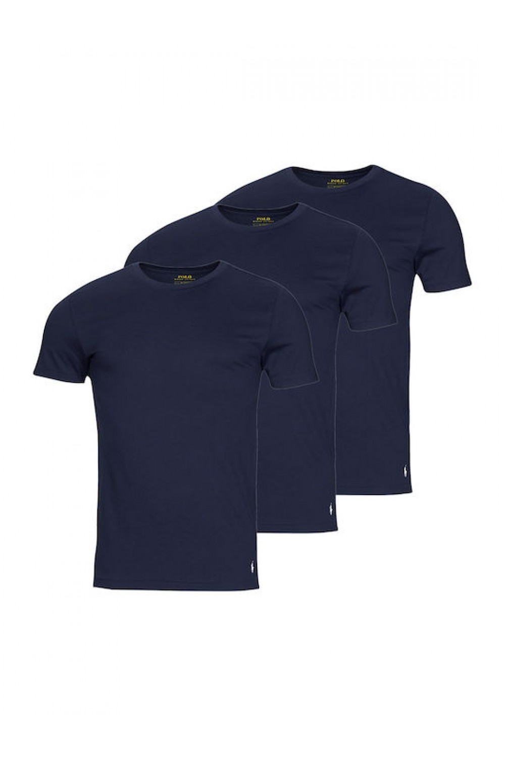 POLO RALPH LAUREN CLASSIC 3 COTTON CREWS NAVY 714830304015