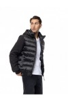 BISTON PUFFER WITH HOOD BLACK 56-201-009