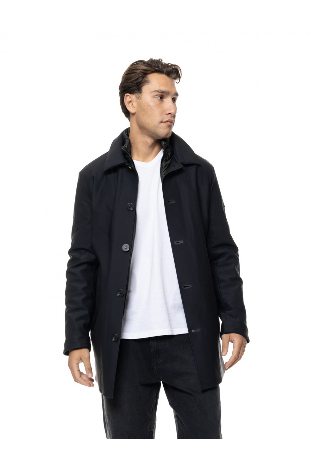SPLENDID MINIMAL COAT BLACK 56-201-012