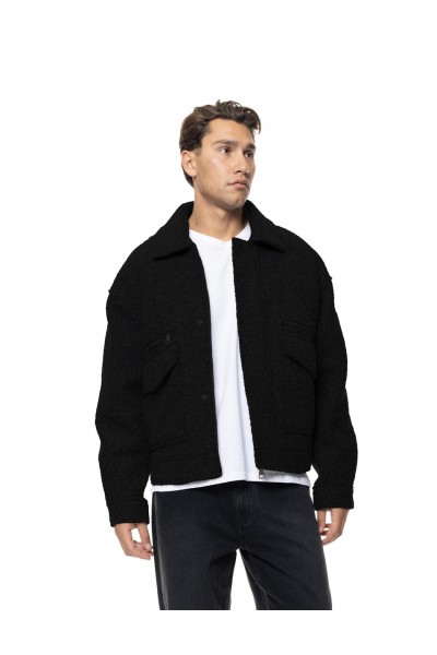 BISTON BOUCHE SHORT JACKET BLACK 56-201-001