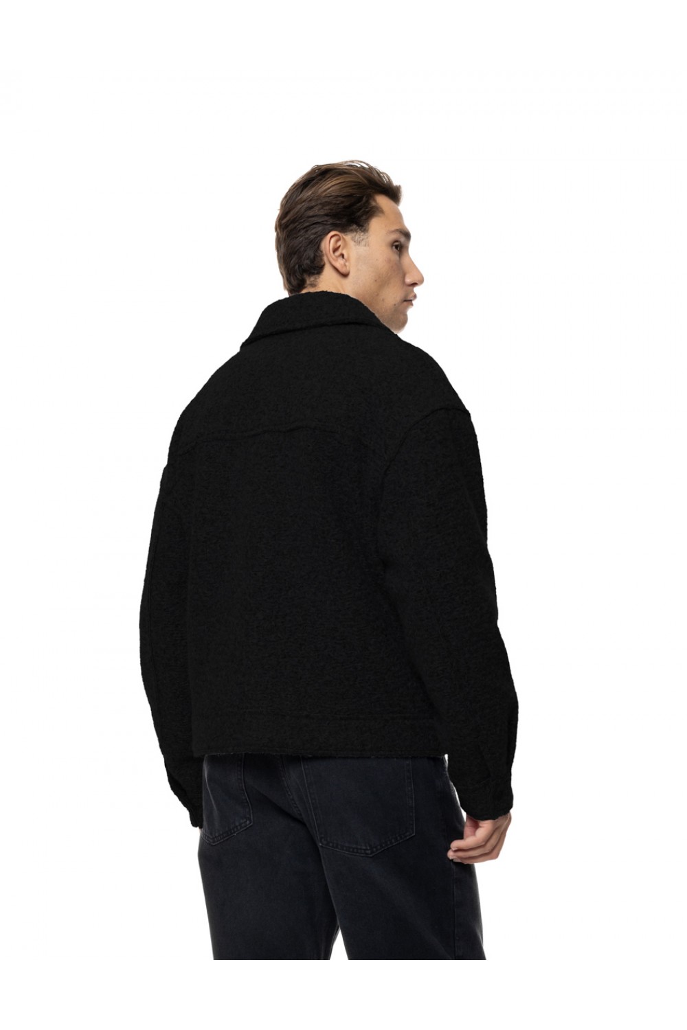 BISTON BOUCHE SHORT JACKET BLACK 56-201-001