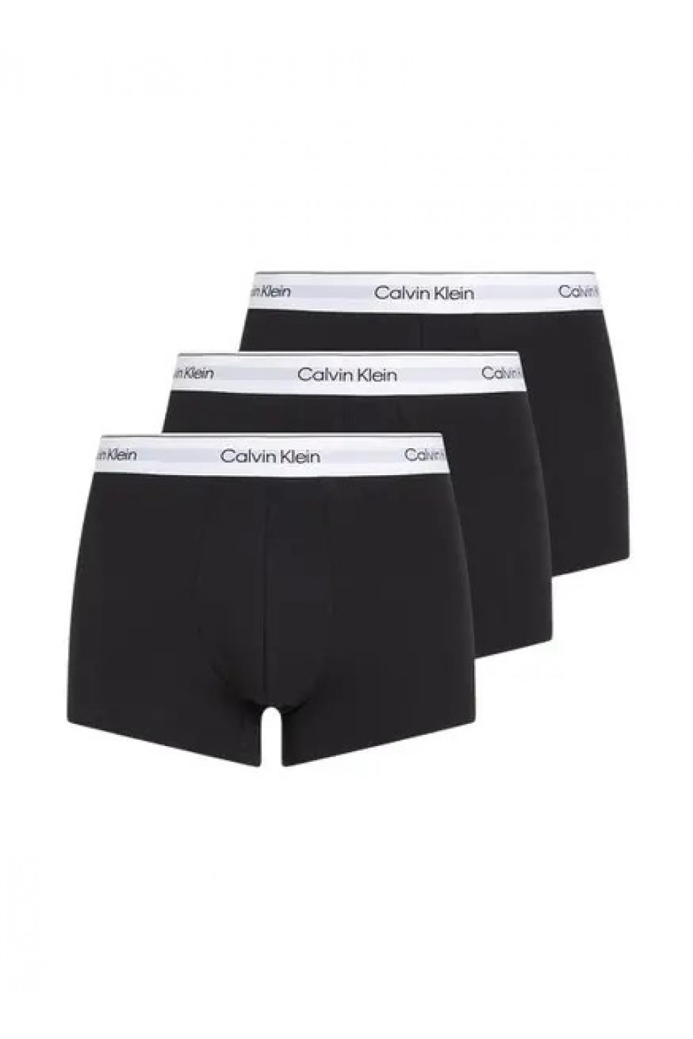 CALVIN KLEIN JEANS 3 PACK LOW RISE TRUNKS BLACK LV00NB4389-UB1