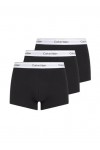CALVIN KLEIN JEANS 3 PACK LOW RISE TRUNKS BLACK LV00NB4389-UB1