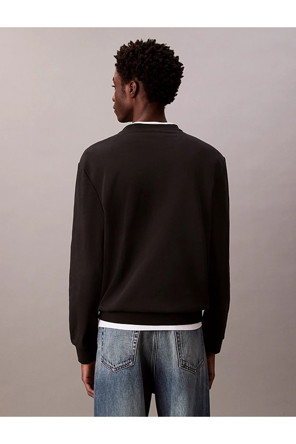 CALVIN KLEIN JEANS SWEATER BLACK LV04RG268G-UB1