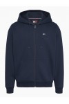 TOMMY HILFIGER TJM REGULAR FLAG ZIP THRU DARK BLUE DM0DM20743-C1G