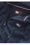 TOMMY HILFIGER TJM REGULAR FLAG ZIP THRU DARK BLUE DM0DM20743-C1G