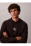 CALVIN KLEIN JEANS RELAXED HOODIE MONOGRAM BLACK LV04RD243G-UB1