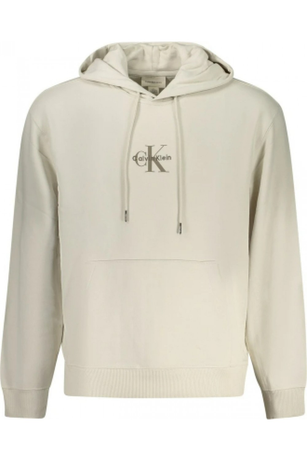 CALVIN KLEIN JEANS RELAXED HOODIE MONOGRAM WHITE LV04RD243G-67U