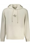 CALVIN KLEIN JEANS RELAXED HOODIE MONOGRAM WHITE LV04RD243G-67U