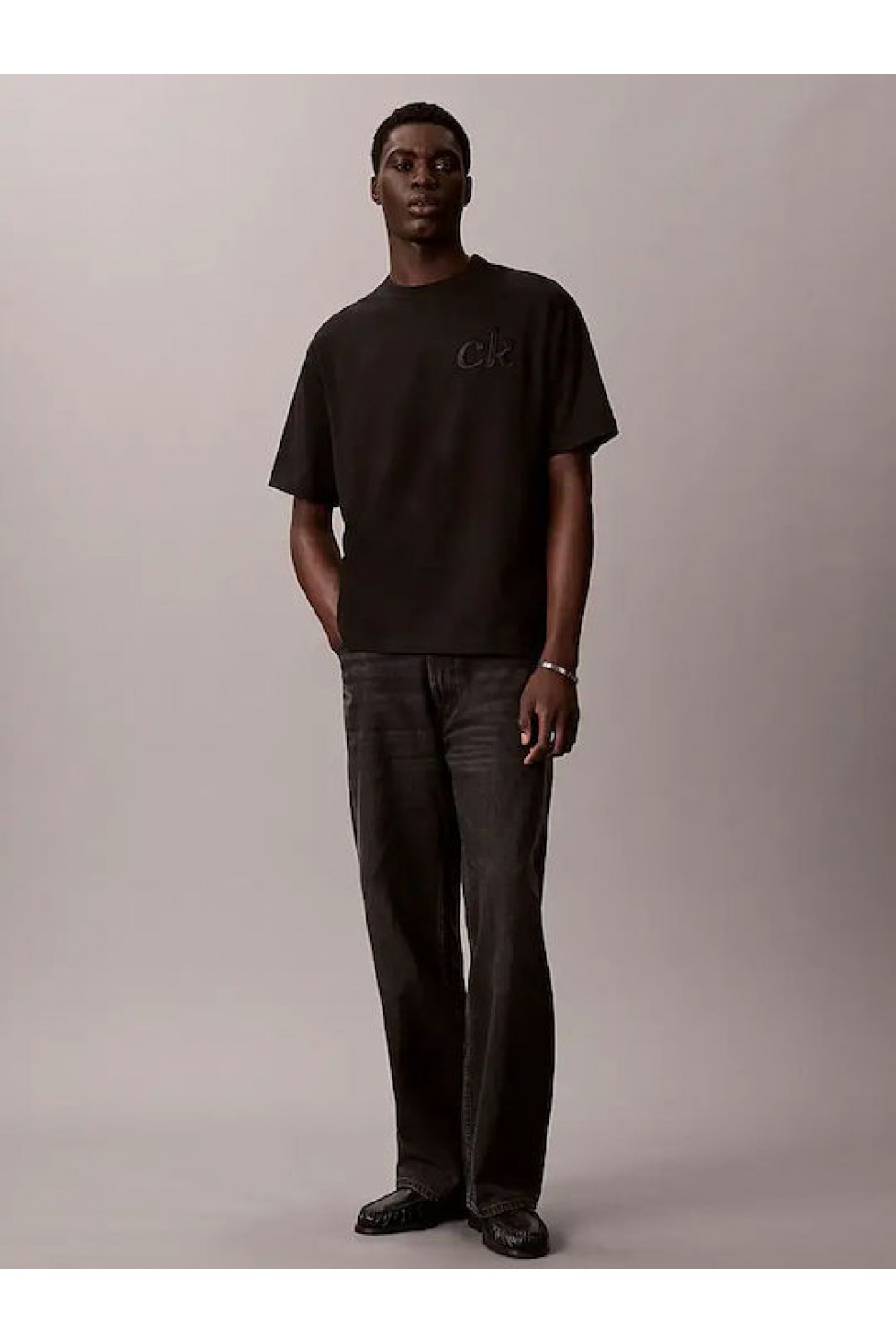 CALVIN KLEIN JEANS T-SHIRT 16S BLACK LV04RG838G-UB1