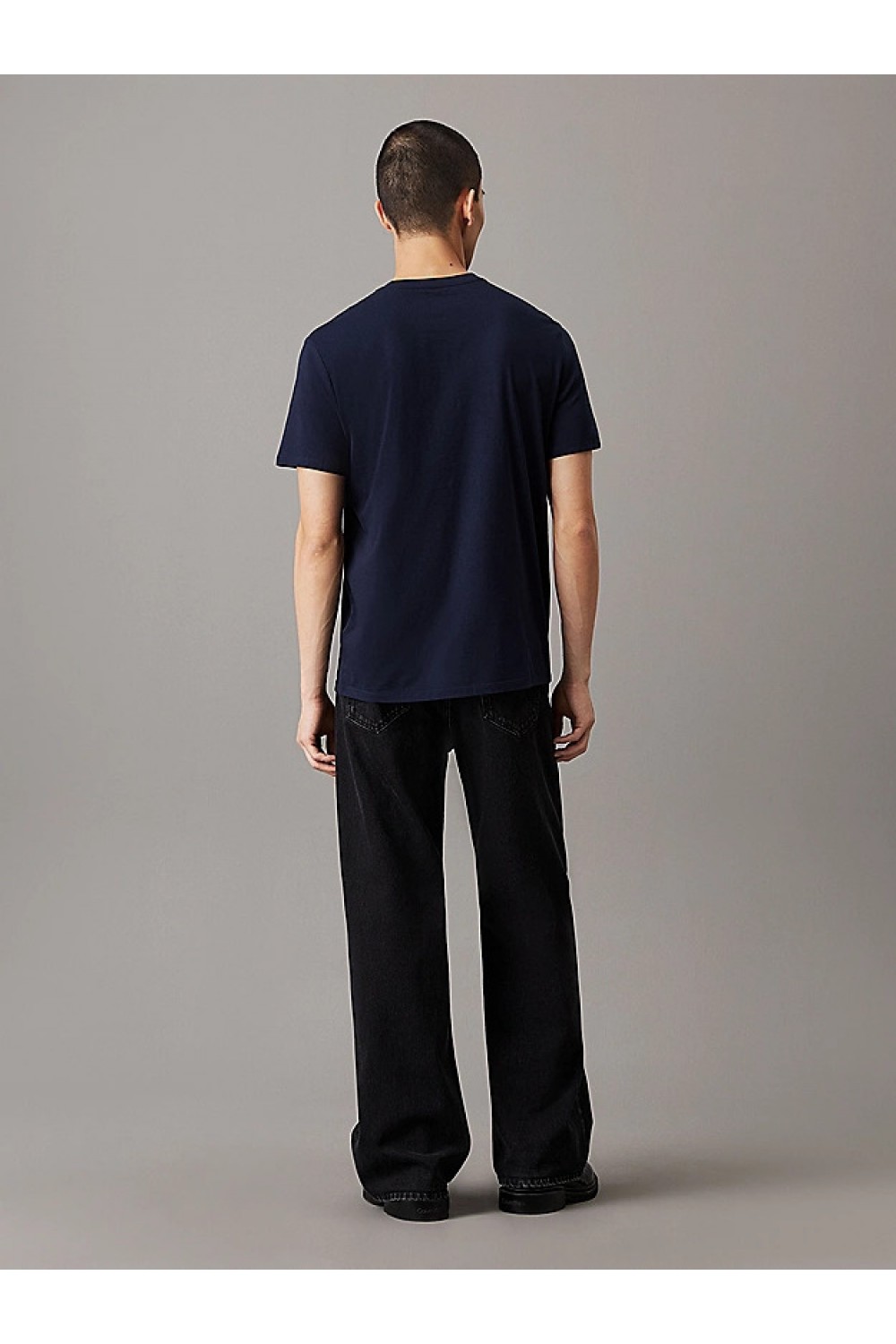 CALVIN KLEIN JEANS MONOGRAM T-SHIRT DARK SAPPHIRE 00040EM286-CEF