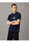 CALVIN KLEIN JEANS MONOGRAM T-SHIRT DARK SAPPHIRE 00040EM286-CEF