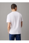 CALVIN KLEIN JEANS MONOGRAM T-SHIRT BRILLIANT WHITE 00040EM286-YAA
