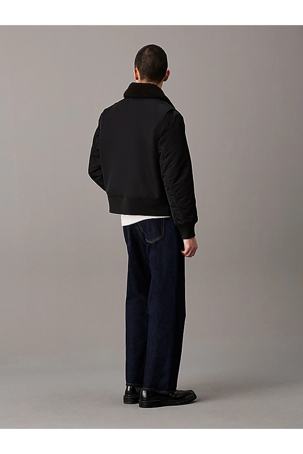 CALVIN KLEIN JEANS 90'S STRAIGHT JEANS DENIM CLASSIC RINSE LV040EM714-N8D