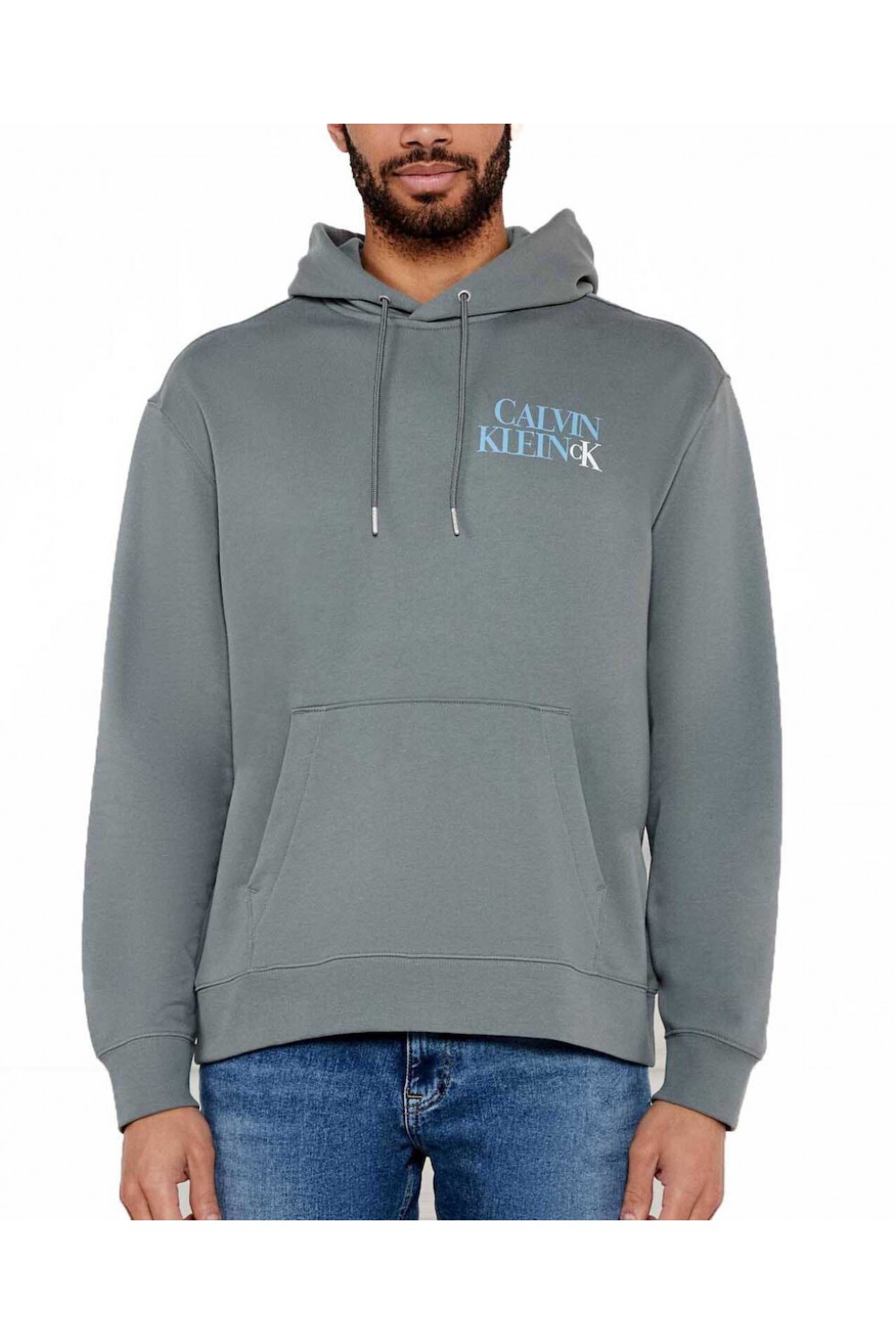 CALVIN KLEIN JEANS SWEATSHIRT GREEN LV04RC283G-RMG