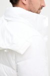 CALVIN KLEIN JEANS JACKET PUFFER WHITE LV04RC518G-YAF