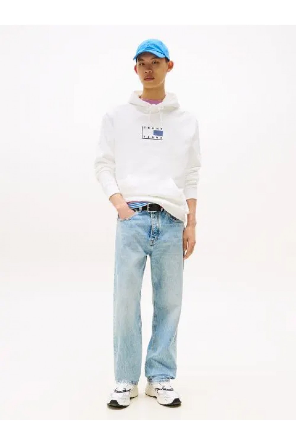 TOMMY HILFIGER SWEATSHIRT WHITE DM0DM21623-YBL