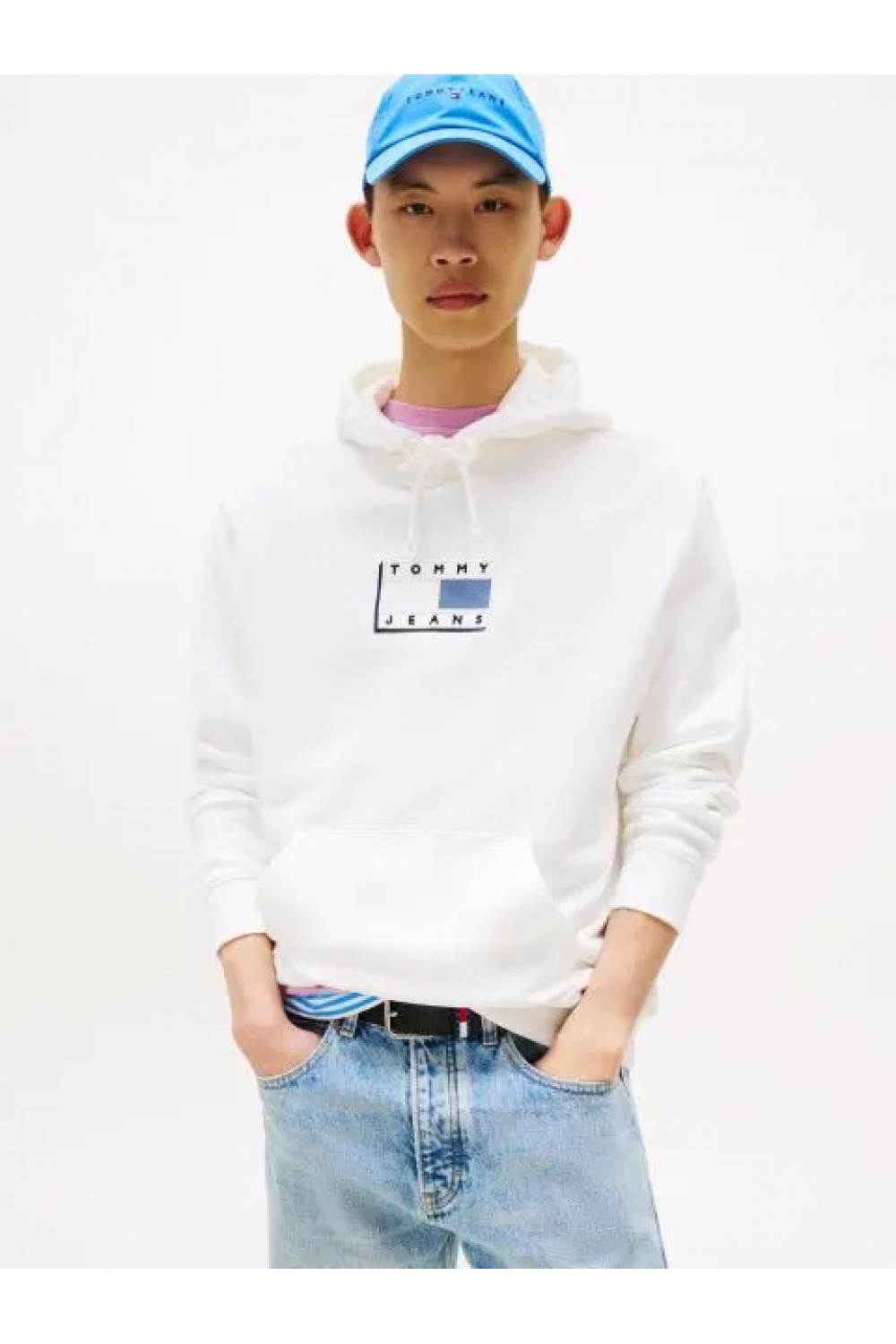 TOMMY HILFIGER SWEATSHIRT WHITE DM0DM21623-YBL