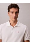 CALVIN KLEIN JEANS POLO T-SHIRT BLANC DE BLANC LV040EM269-YAD