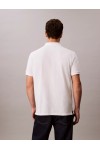CALVIN KLEIN JEANS POLO T-SHIRT BLANC DE BLANC LV040EM269-YAD