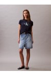 CALVIN KLEIN JEANS T-SHIRT MONOGRAM LOGO TEA LV047B865G -CEF