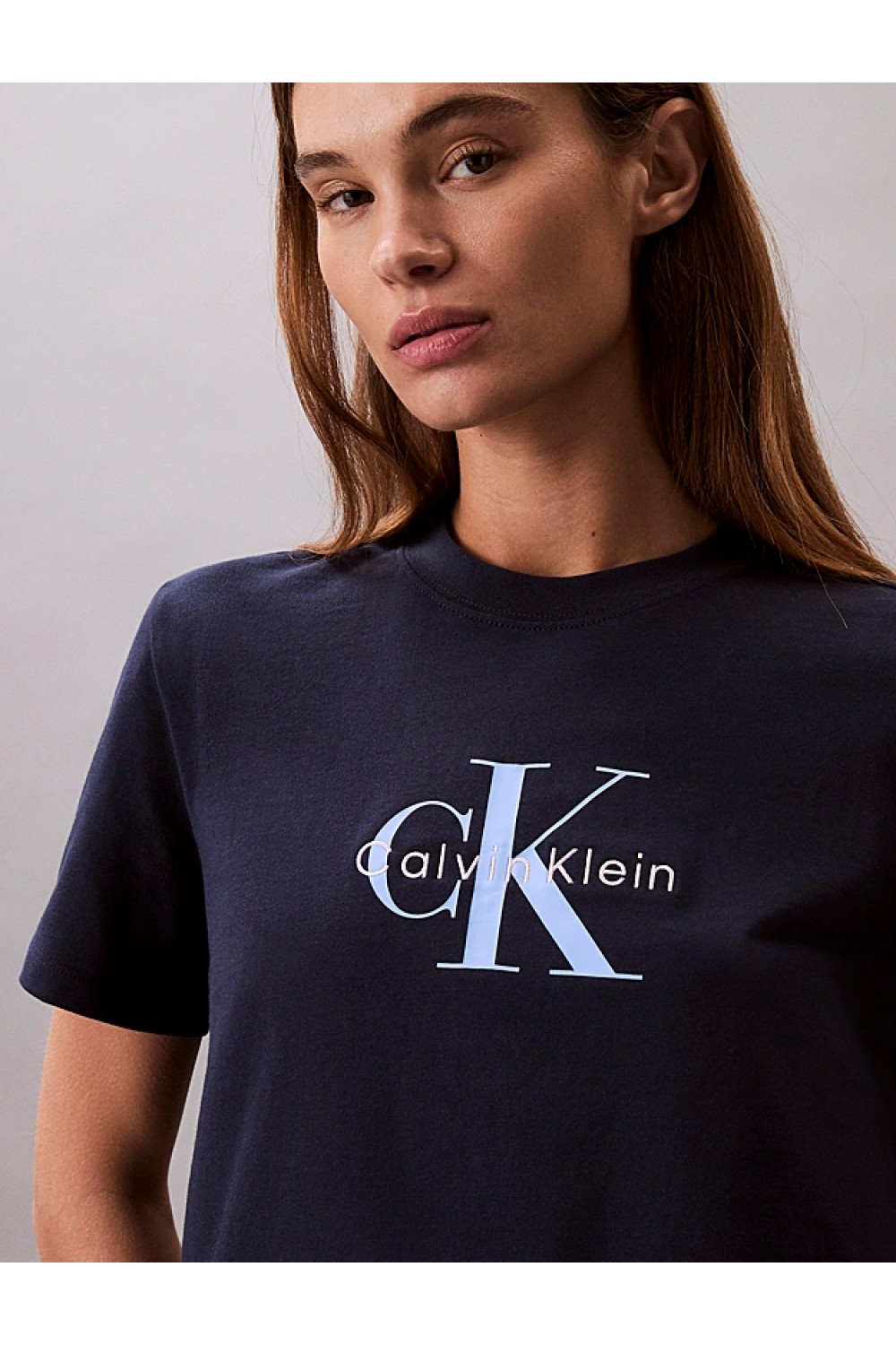 CALVIN KLEIN JEANS T-SHIRT MONOGRAM LOGO TEA LV047B865G -CEF