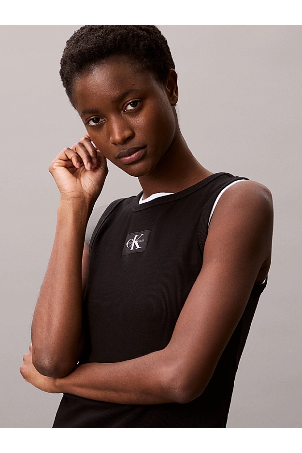 CALVIN KLEIN JEANS TOP BLACK LV047C201G-UB1