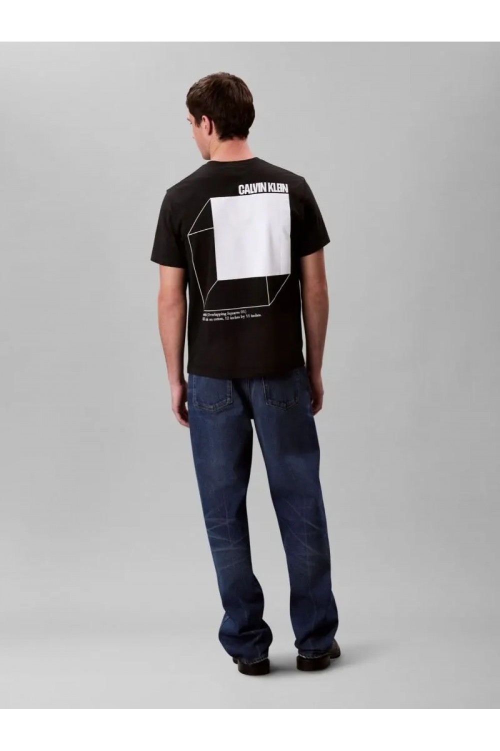 CALVIN KLEIN JEANS T-SHIRT BLACK LV04RC805G-UB1