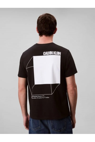 CALVIN KLEIN JEANS T-SHIRT BLACK LV04RC805G-UB1
