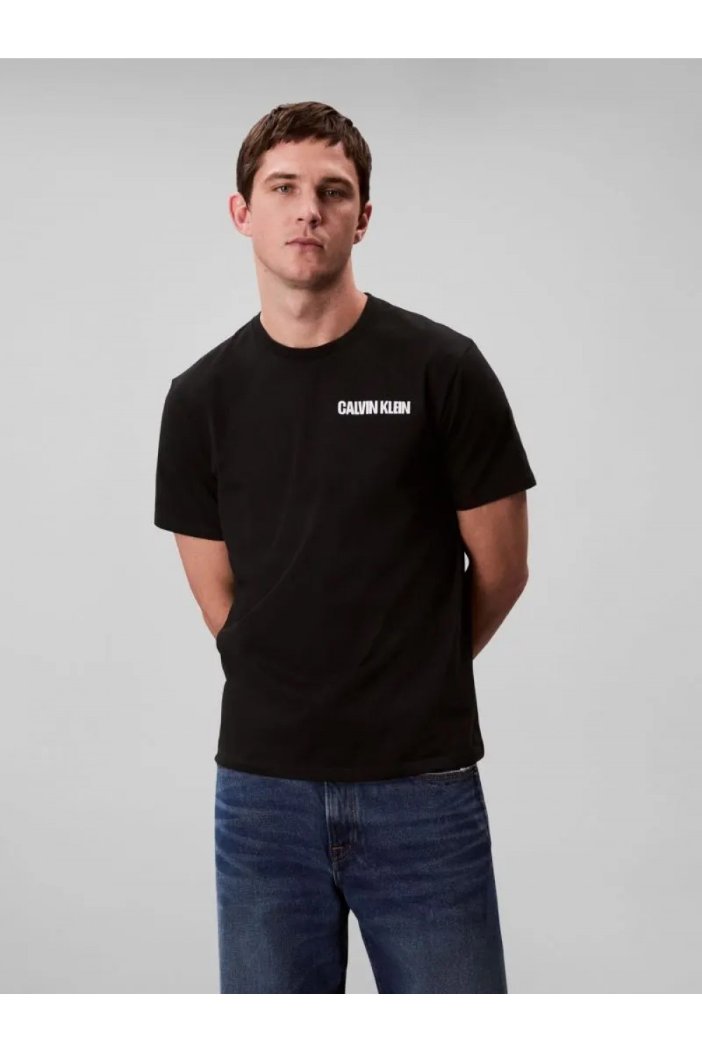 CALVIN KLEIN JEANS T-SHIRT BLACK LV04RC805G-UB1
