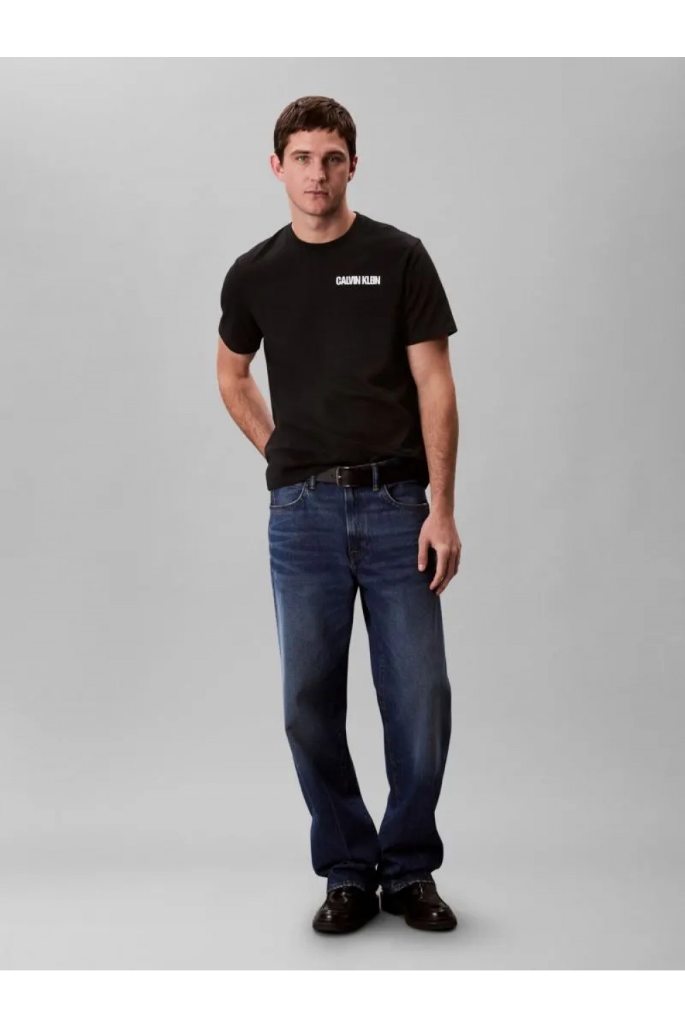 CALVIN KLEIN JEANS T-SHIRT BLACK LV04RC805G-UB1