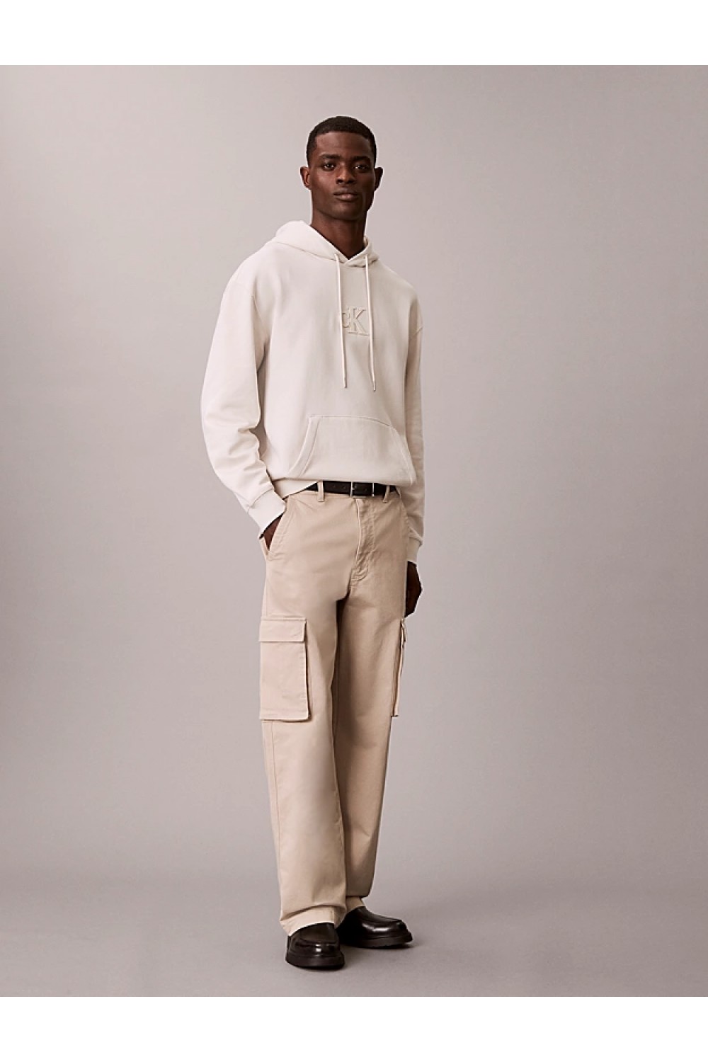 CALVIN KLEIN JEANS SWEATSHIRT WHITE LV04RD250G-67U