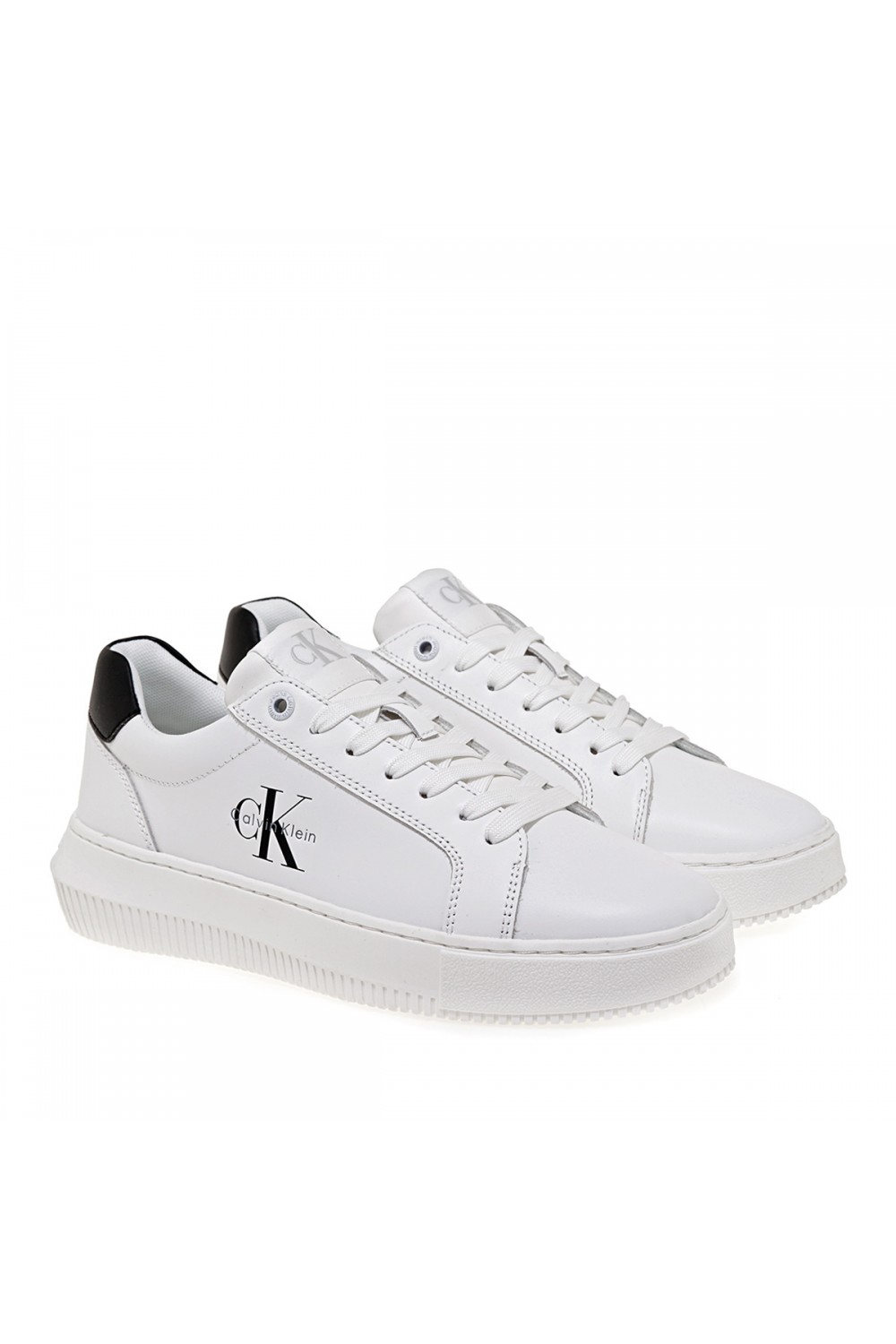 CALVIN KLEIN JEANS CHUNKY CUPSOLE AUTHENTIC WHITE YM0YM01317-0LD